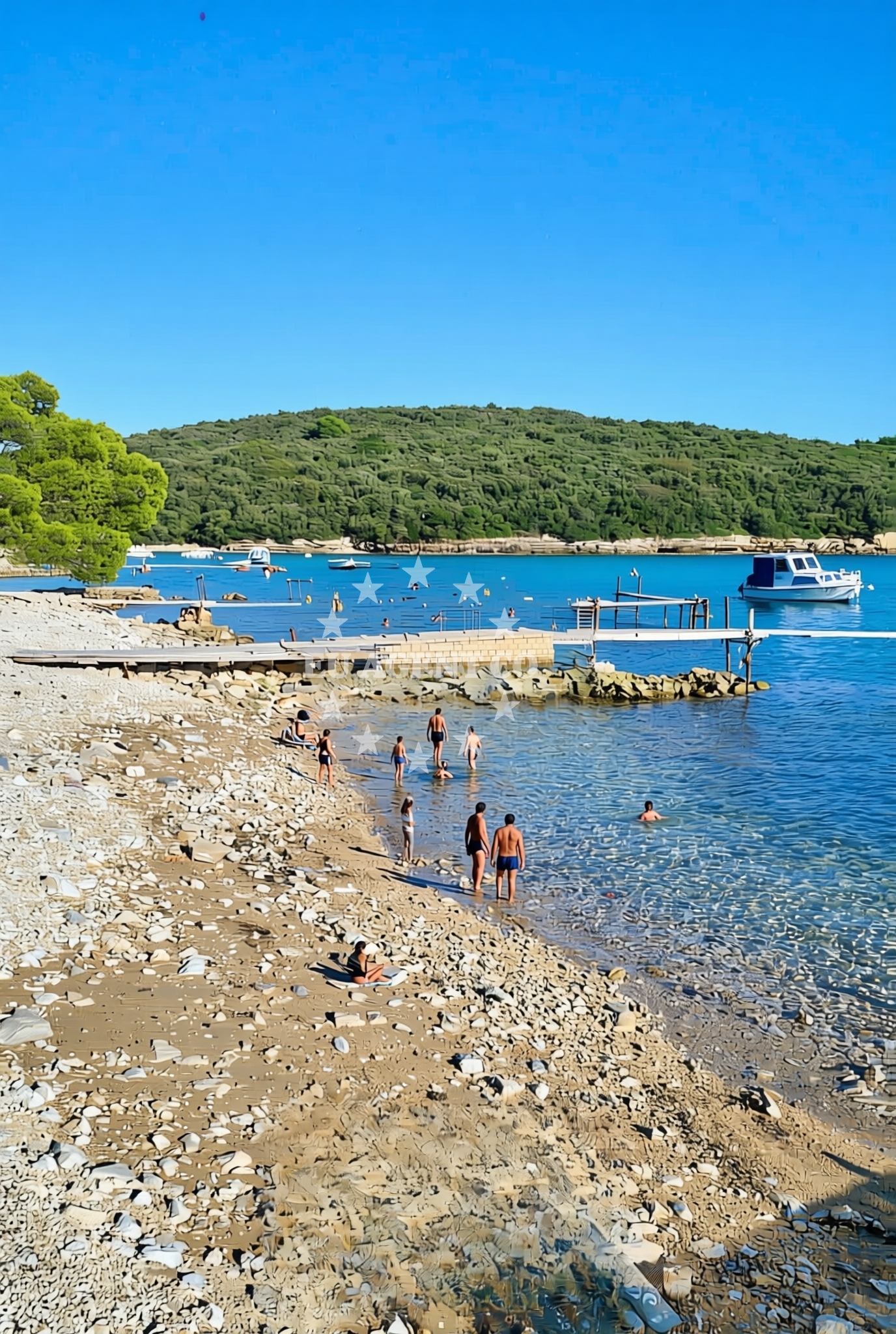 Additional view of Kanalic beach in Pelini ulica 2, Pula