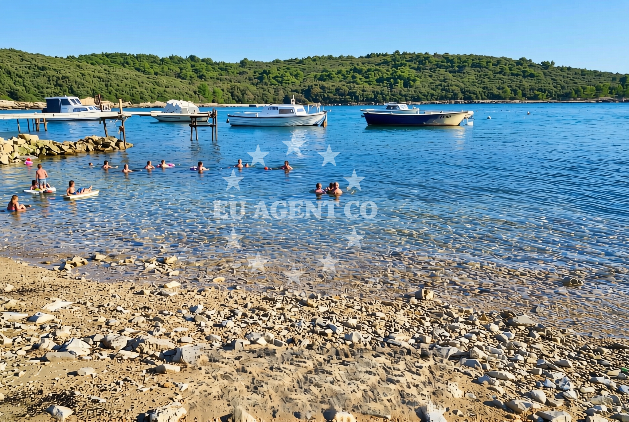Additional view of Kanalic beach in Pelini ulica 2, Pula
