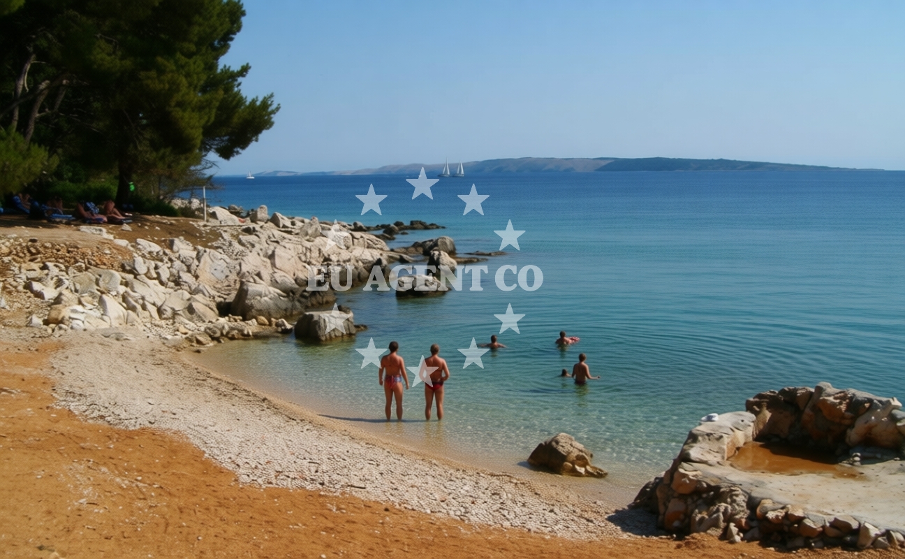 Additional view of Kandarola beach in KAMPOR 68 B,E,F,G Apartments, Rab