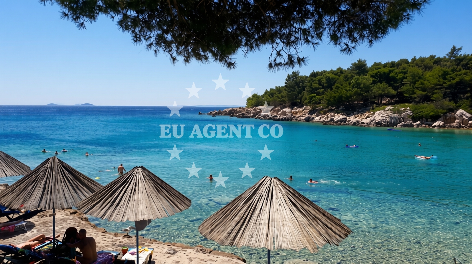 Additional view of Kandarola III beach in KAMPOR 68 B,E,F,G Apartments, Rab