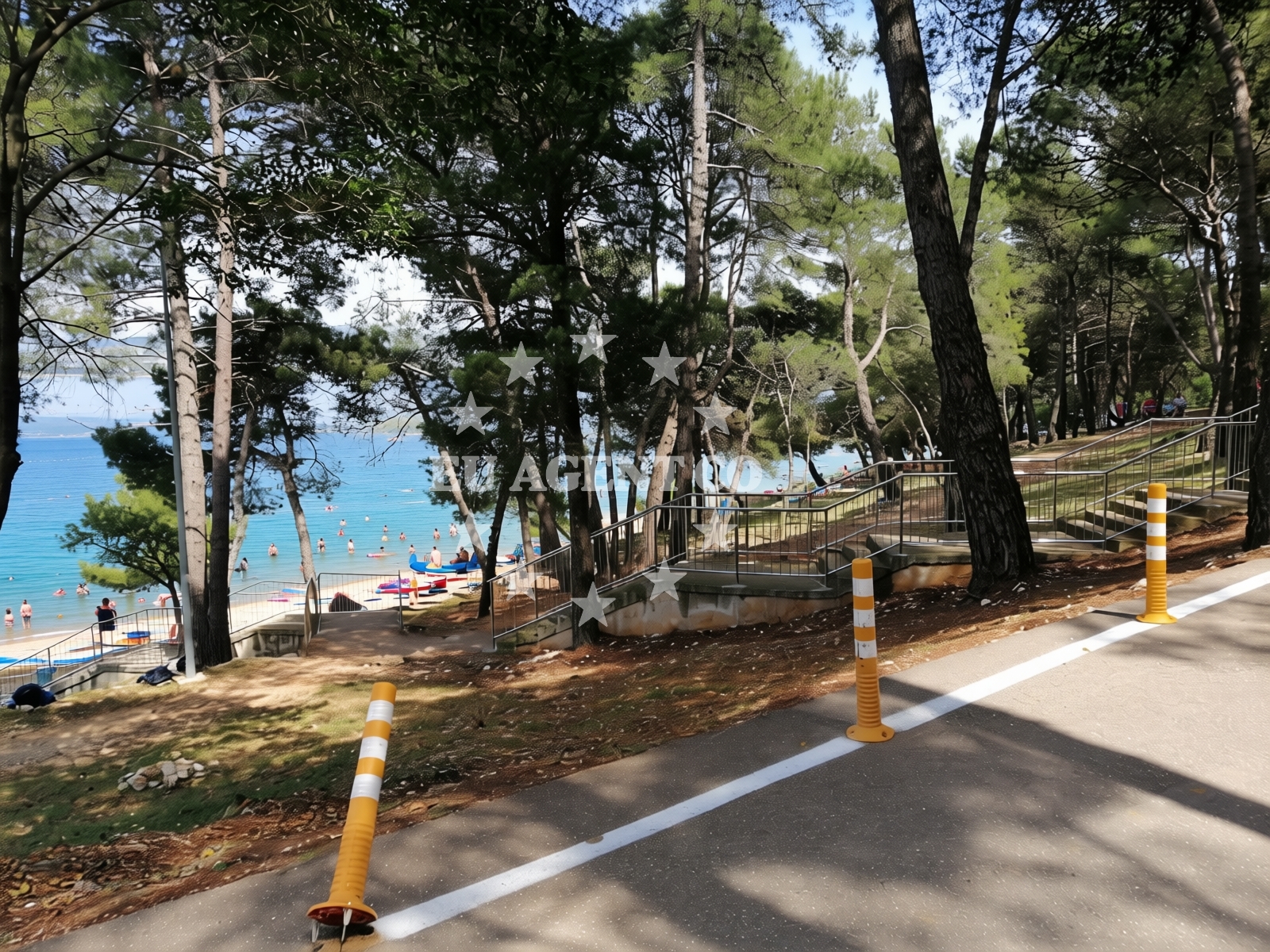 Additional view of Kanegra beach in Kanegra 2, Umag