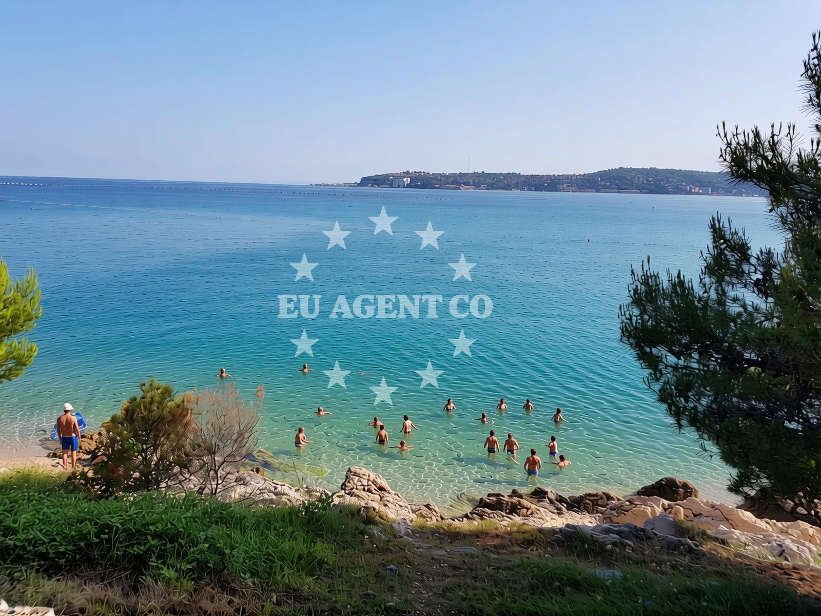 Additional view of Kanegra beach in Kanegra 2, Umag