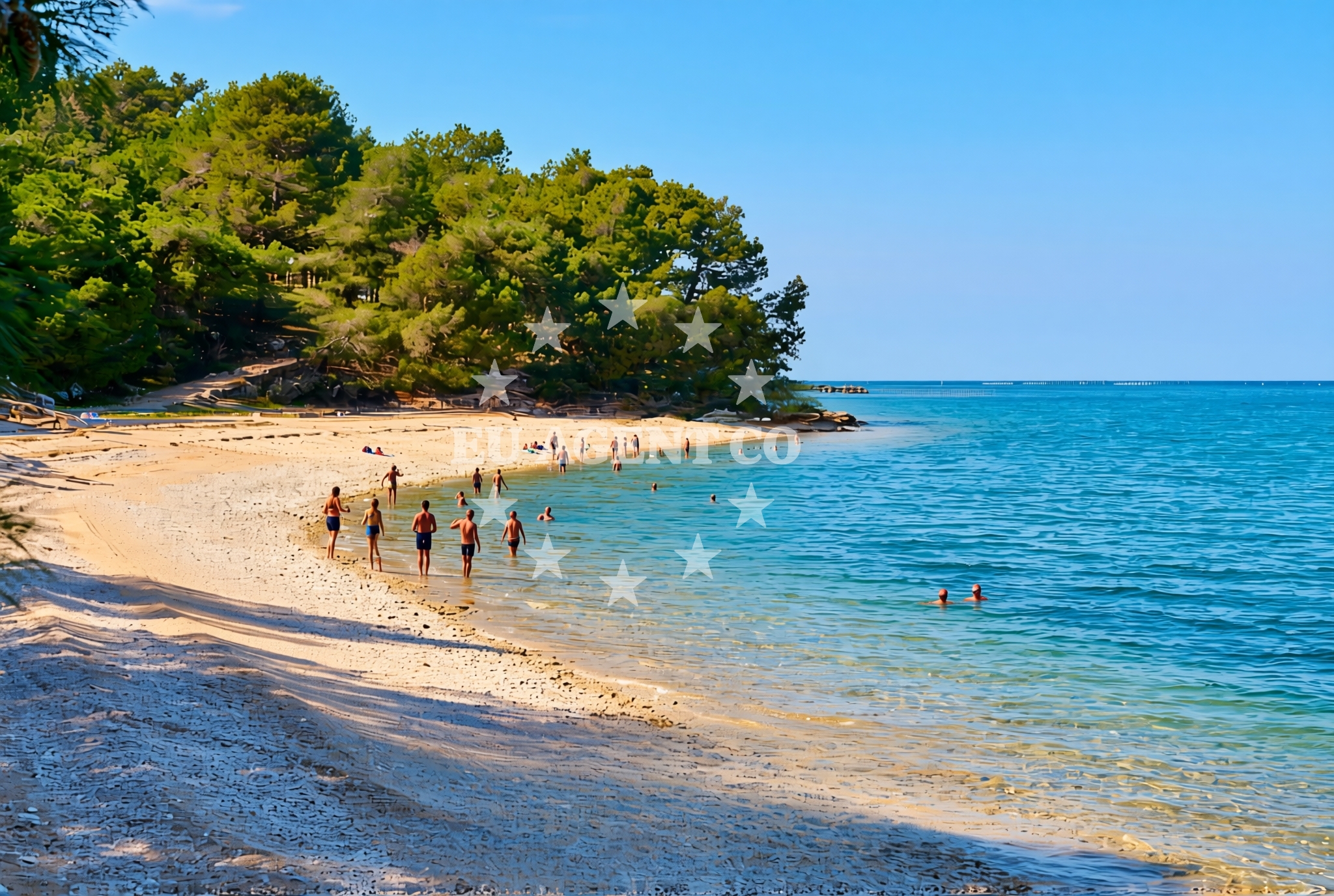 Additional view of Kanegra beach in Kanegra 2, Umag