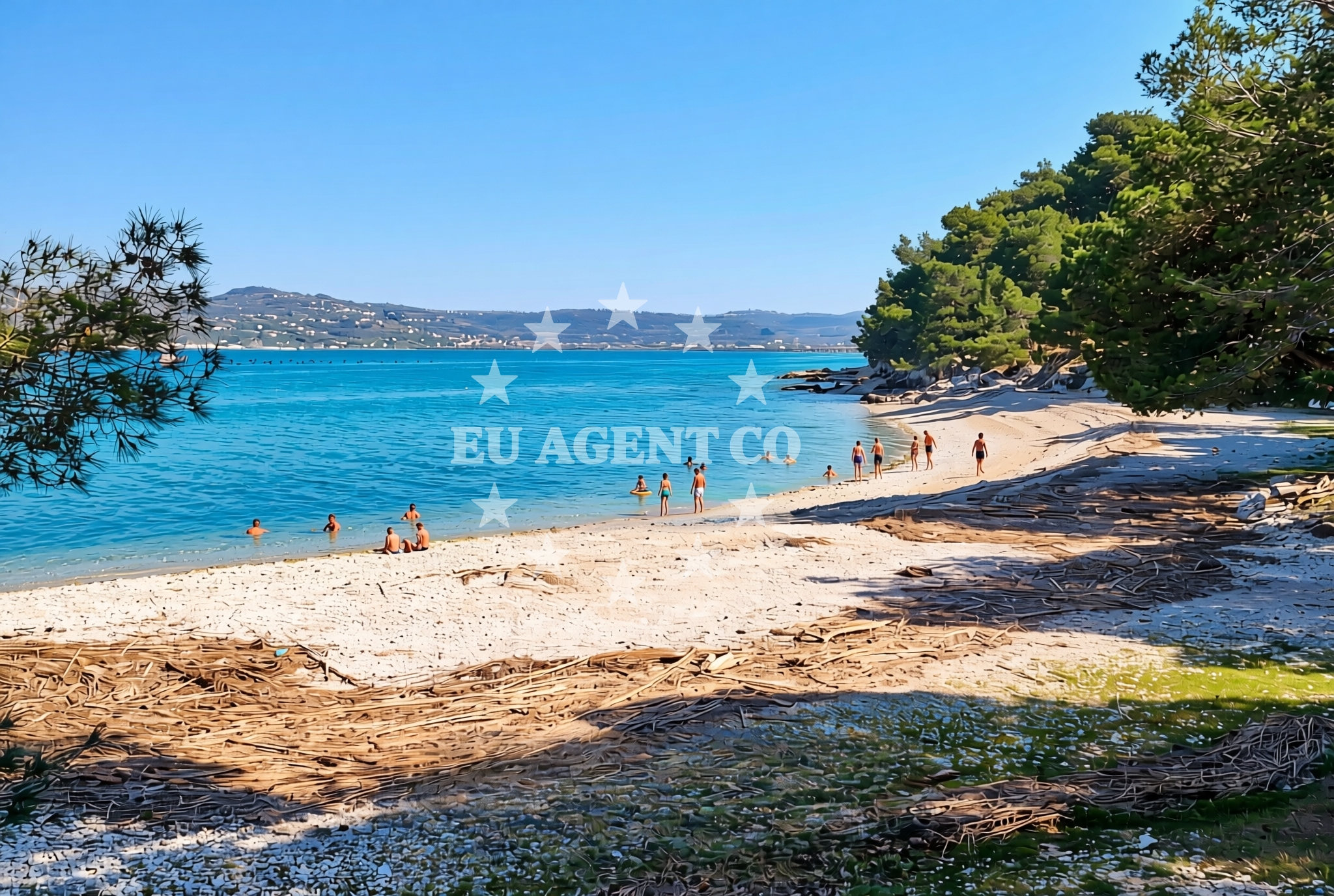 Additional view of Kanegra beach in Kanegra 2, Umag