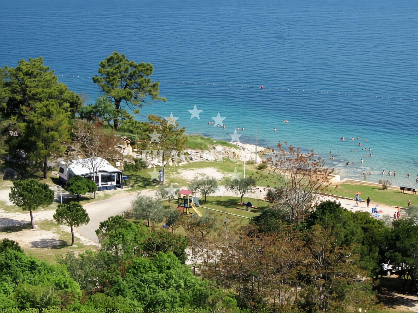 Additional view of Kanegra beach II in Kanegra 2, Umag