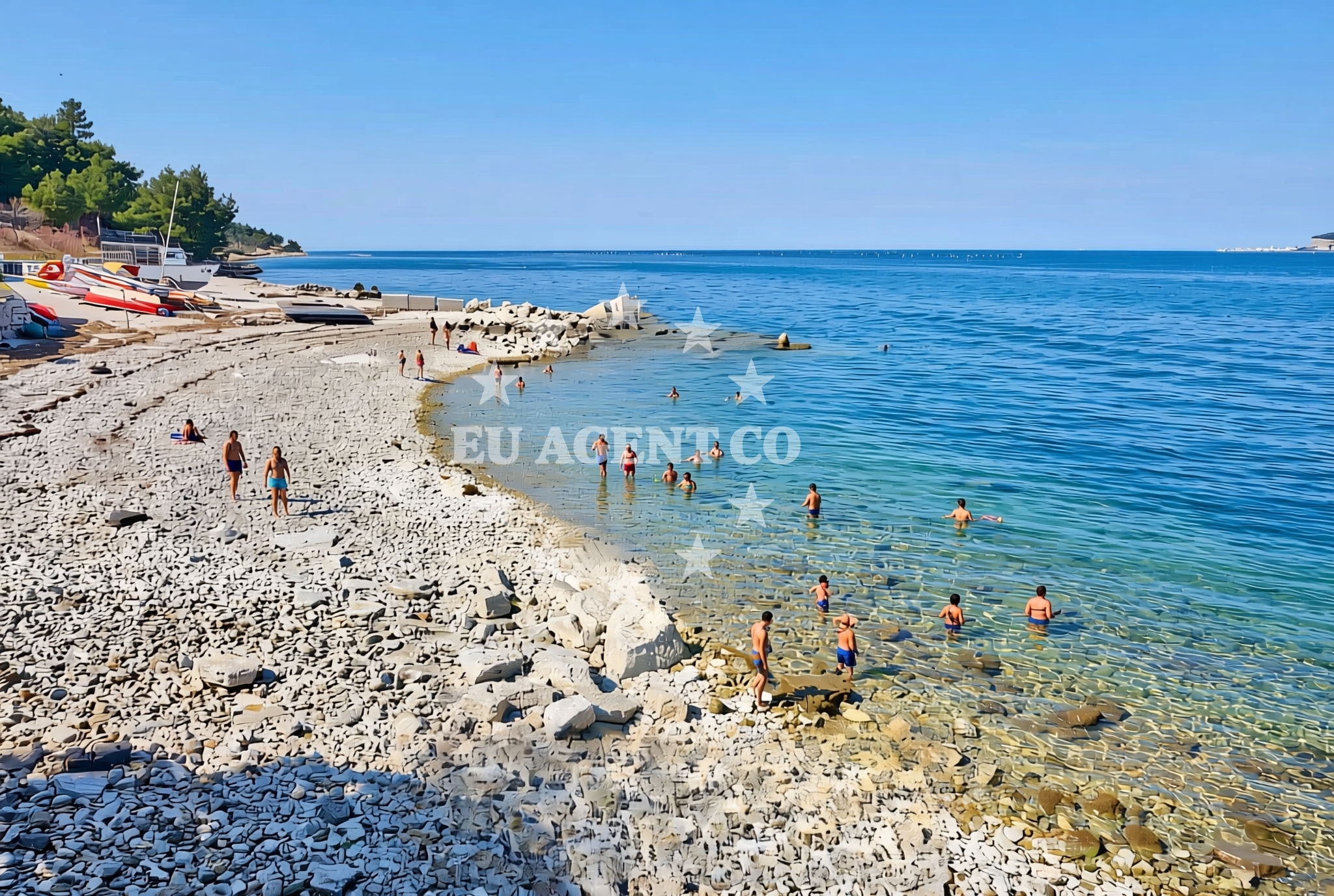 Additional view of Kanegra beach II in Kanegra 2, Umag