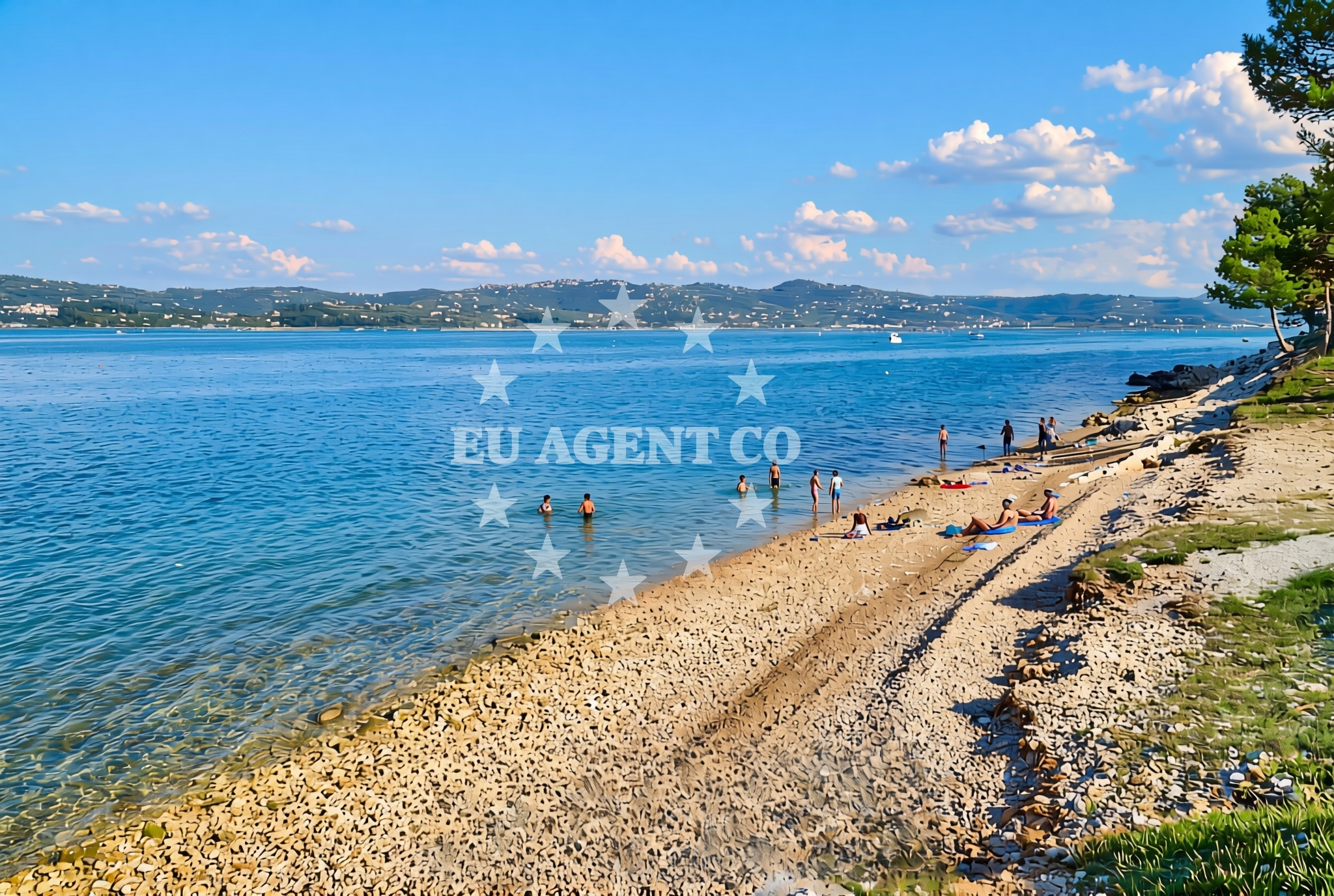 Sea and coastal view of Kanegra: beaches and coves (7) in Kanegra