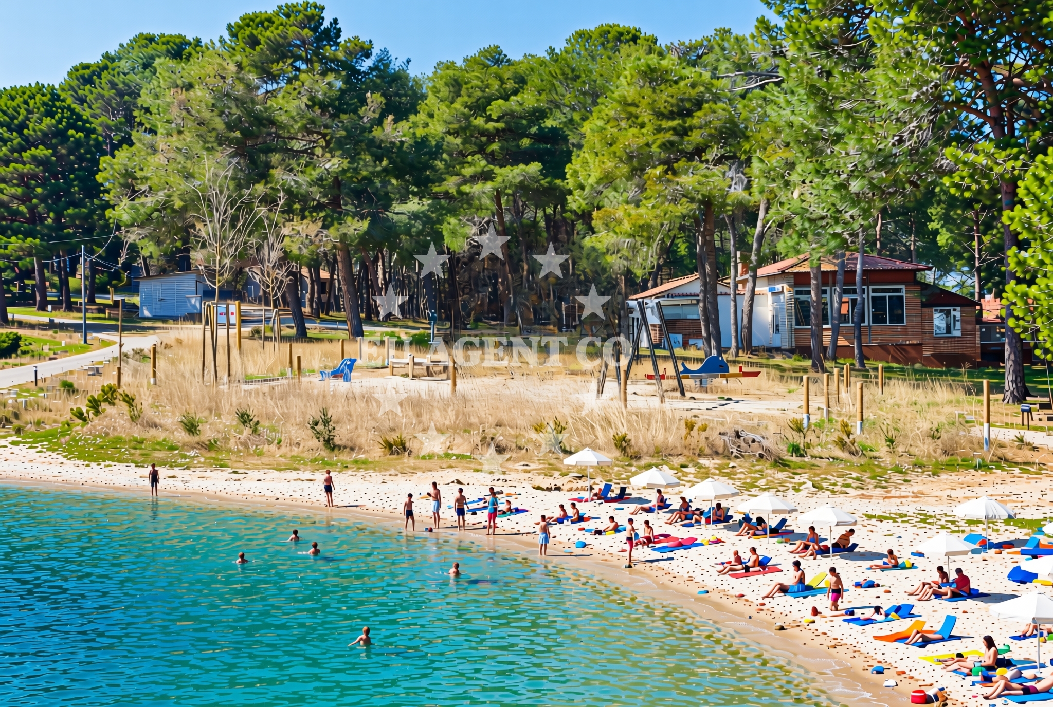 Additional view of Kanegra istok (dog beach), Kanegra Beach in Kanegra istok (plaža za pse)