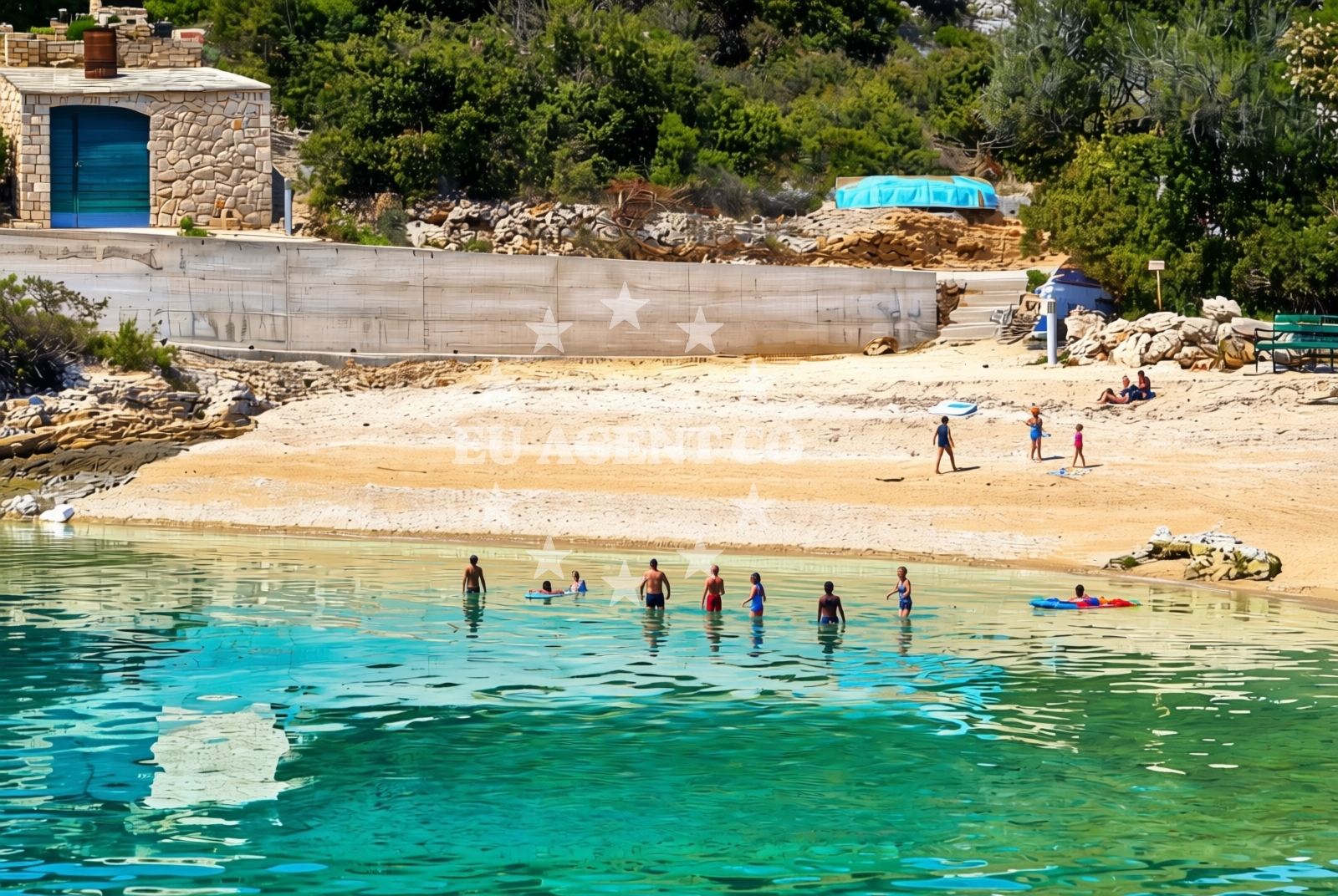 Additional view of Kanica beach in Kanica 213 A, Zaglavice