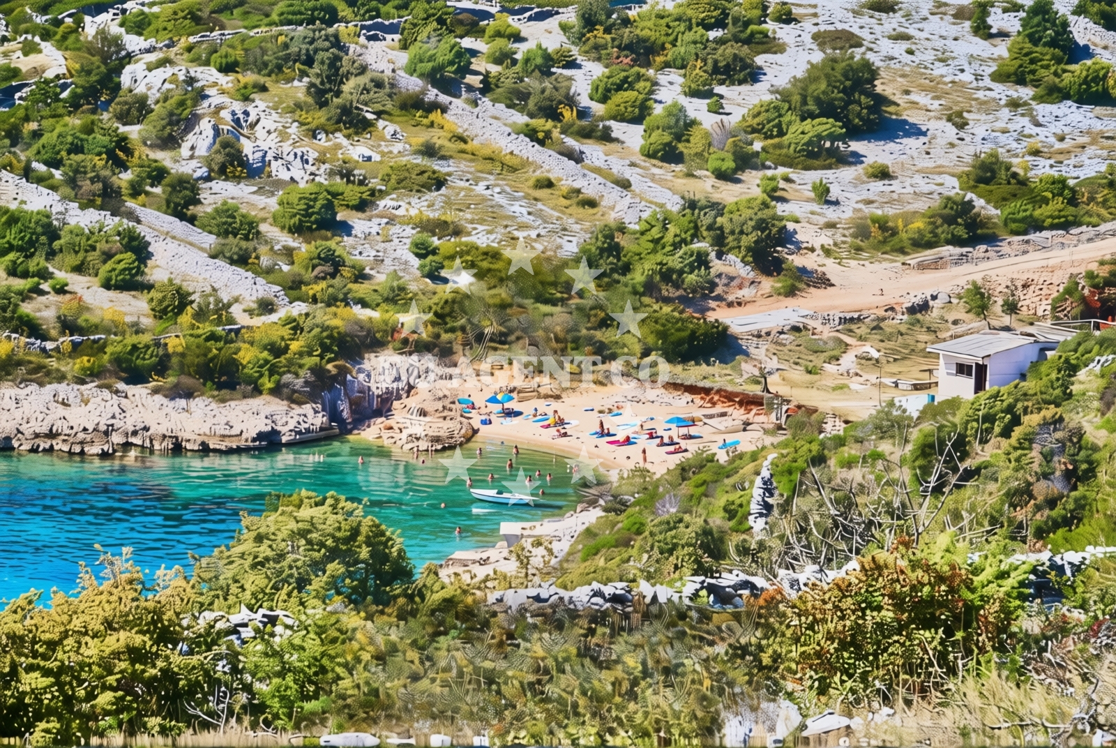 Overview of Kanica, Kanica Beach in Kanica