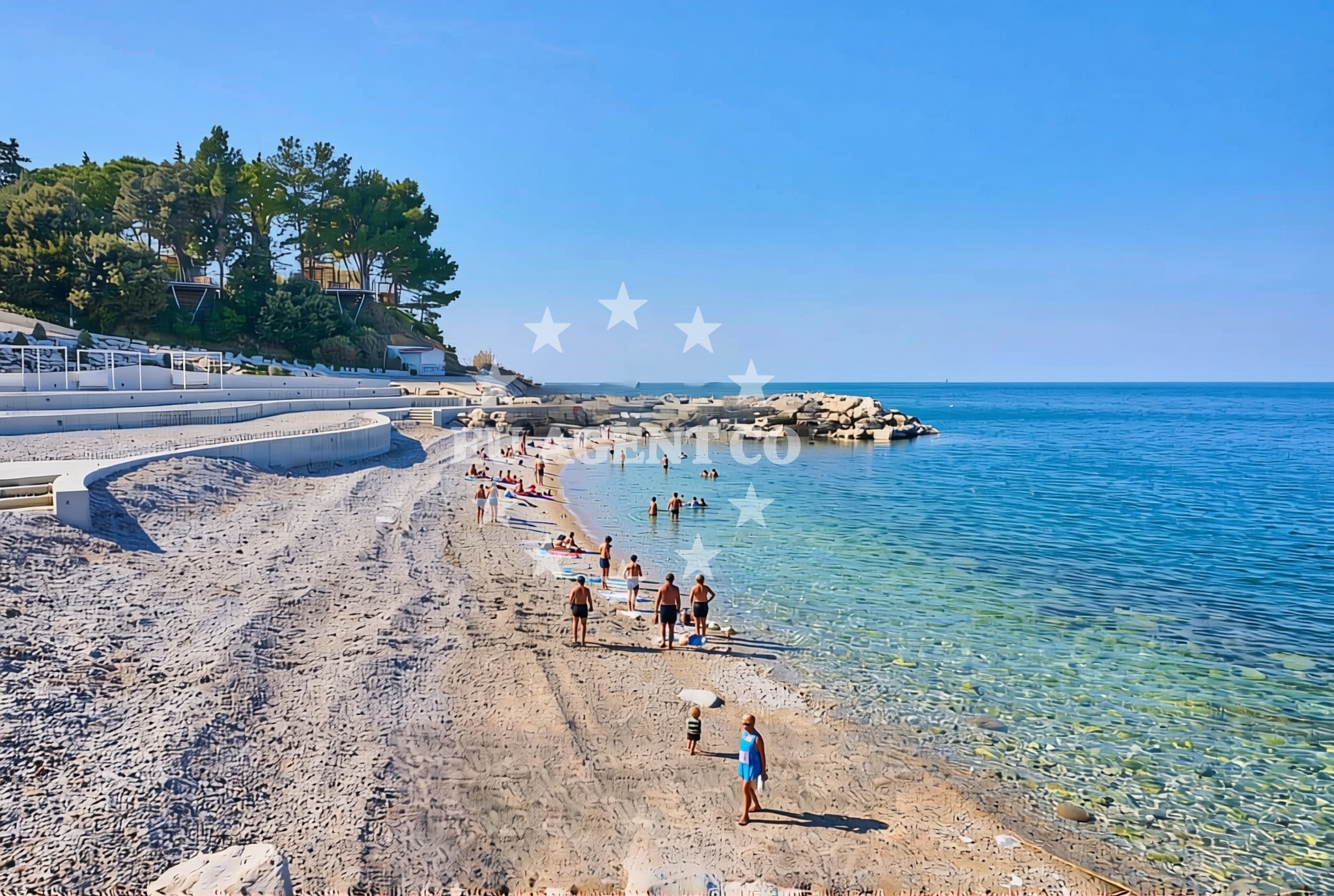 Additional view of Kanova beach