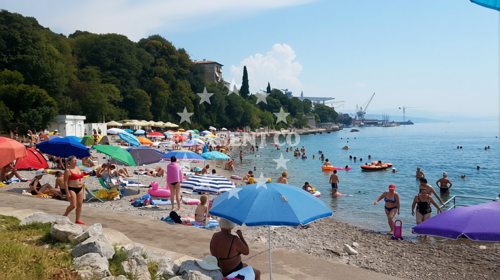 Additional view of Kantrida beach in 21 Labinska ulica, Rijeka