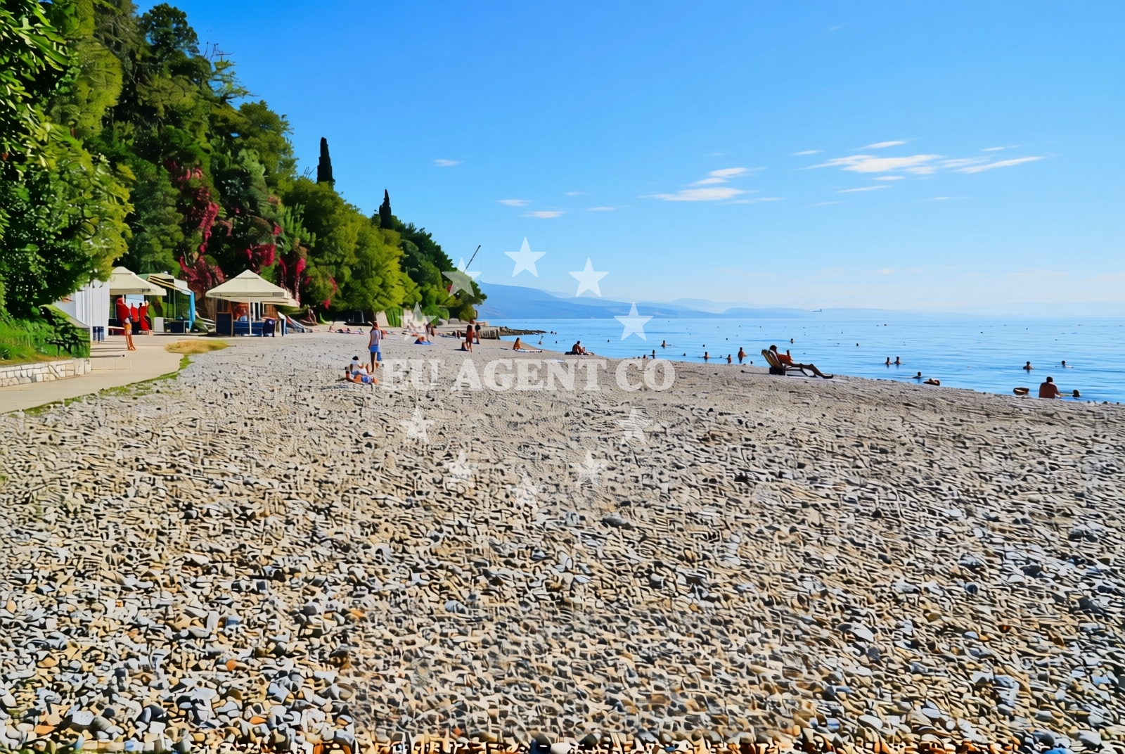 Additional view of Kantrida beach in 21 Labinska ulica, Rijeka
