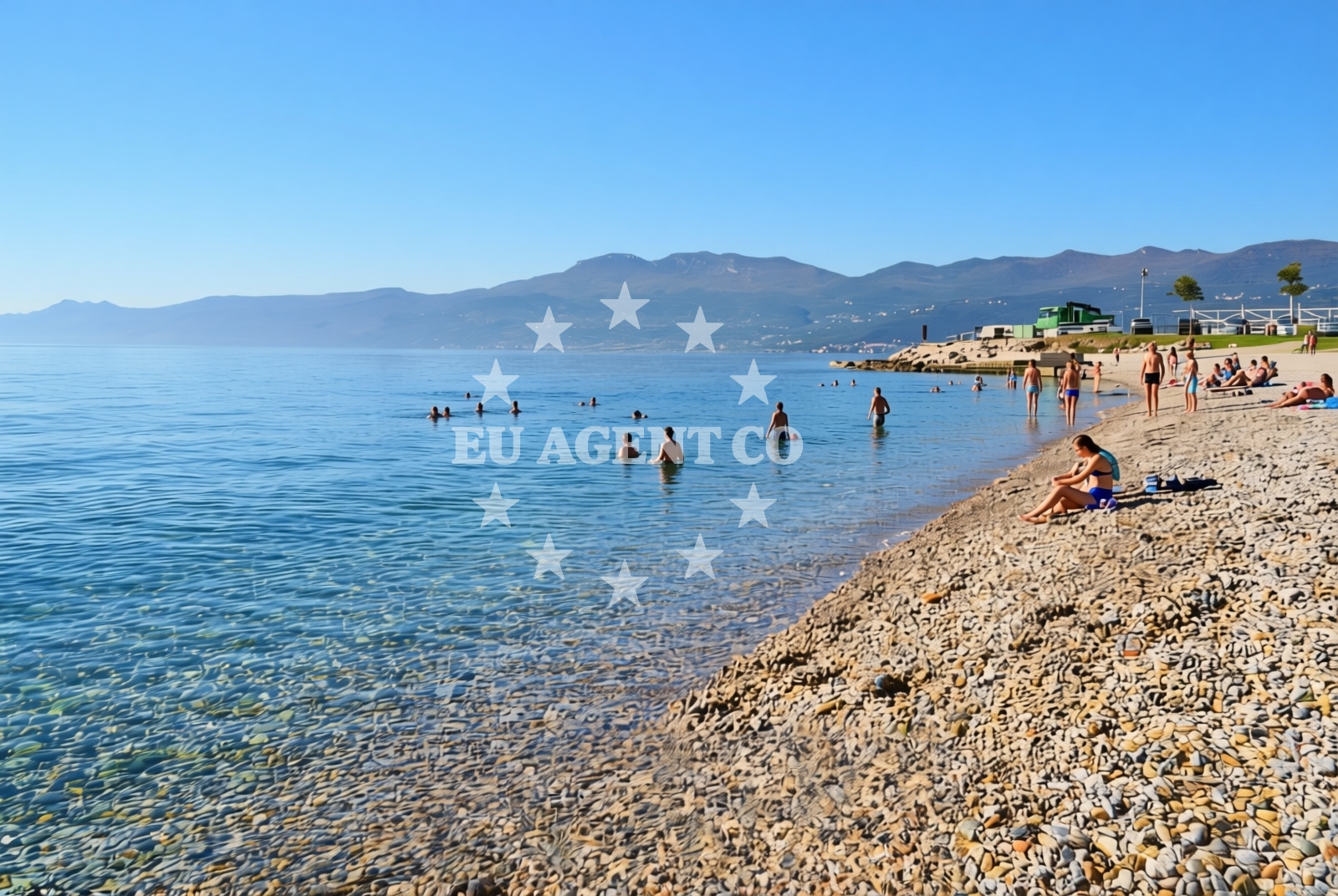 Additional view of Kantrida beach in 21 Labinska ulica, Rijeka