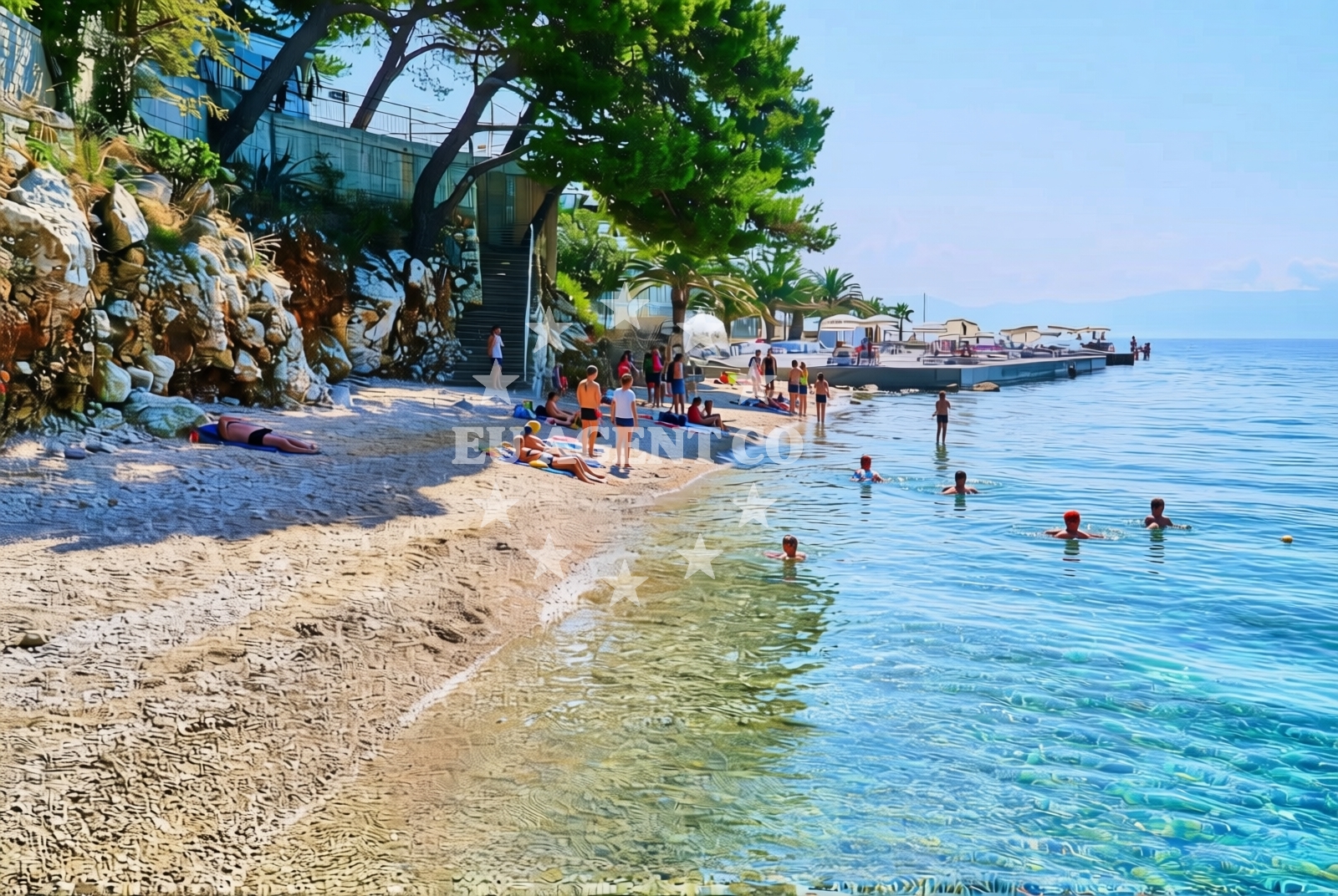 Additional view of Kapeć jug, Podaca Beach in Kapeć jug