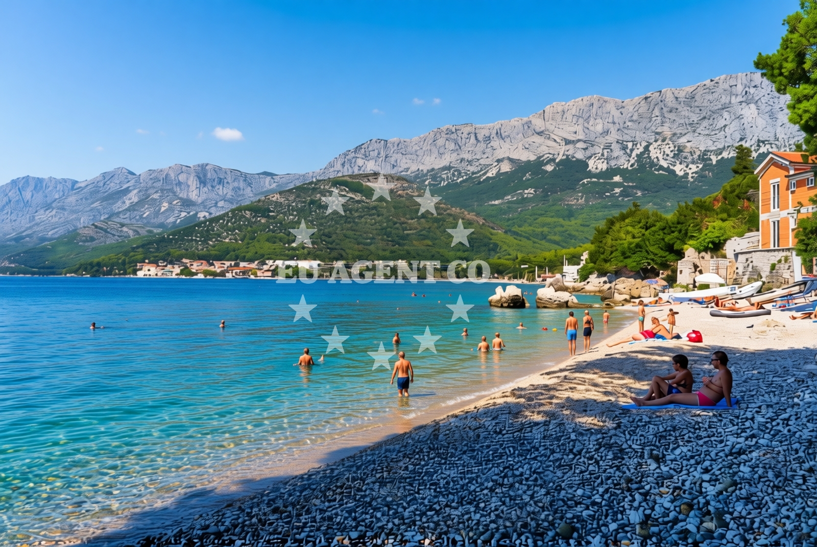 Additional view of Kapeć jug, Podaca Beach in Kapeć jug