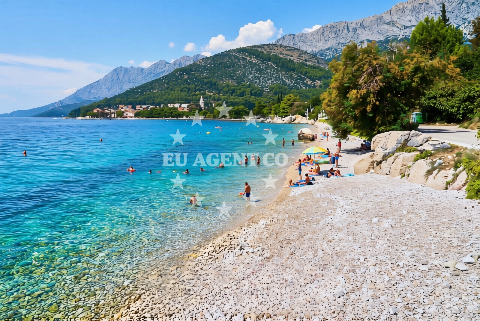 Overview of Kapeć sjever, Podaca Beach in Kapeć sjever