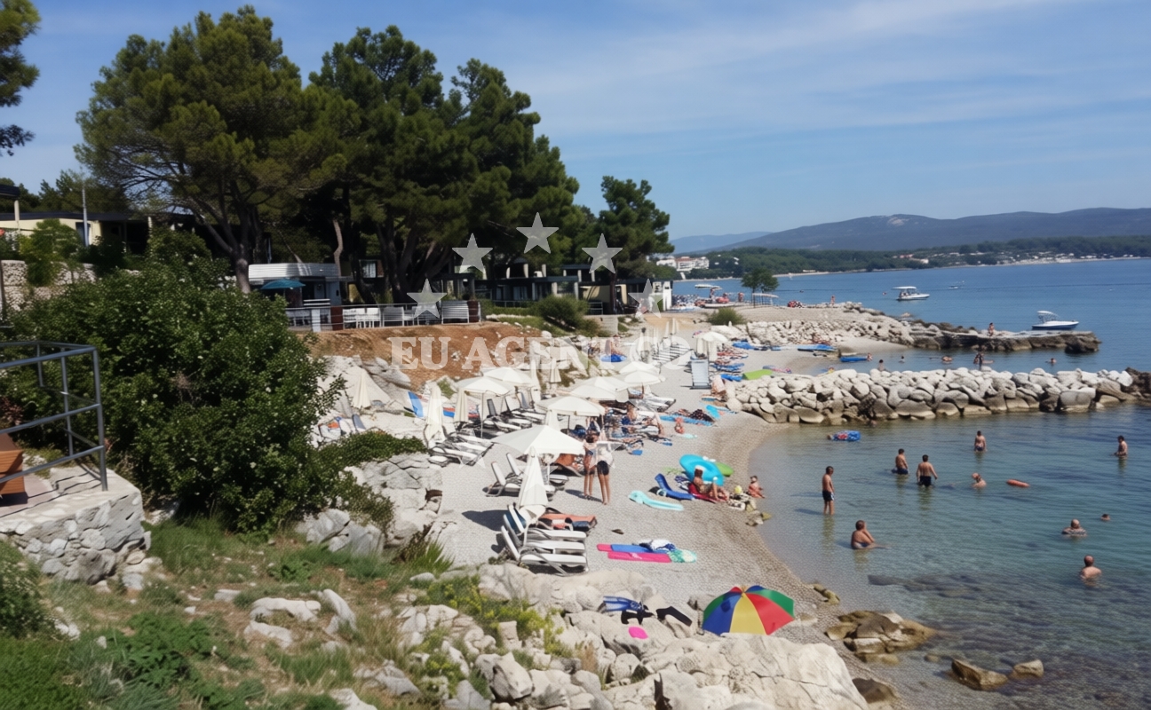 Additional view of Karaka beach in 3 Ulica Braće Linardića, Krk