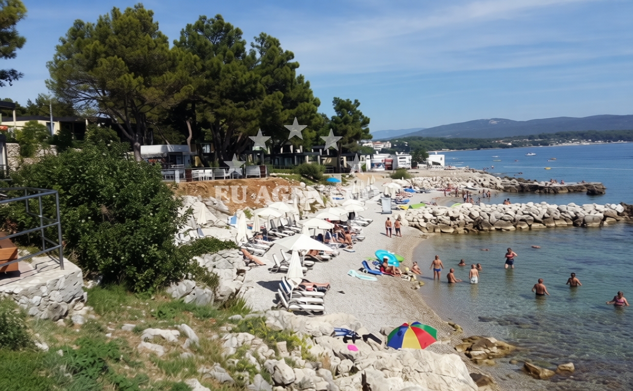 Additional view of Karaka beach in 3 Ulica Braće Linardića, Krk