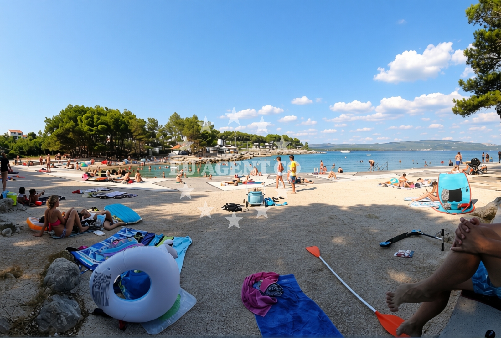 Additional view of Karaka II beach in 62 Ulica Mali Kartec, Krk