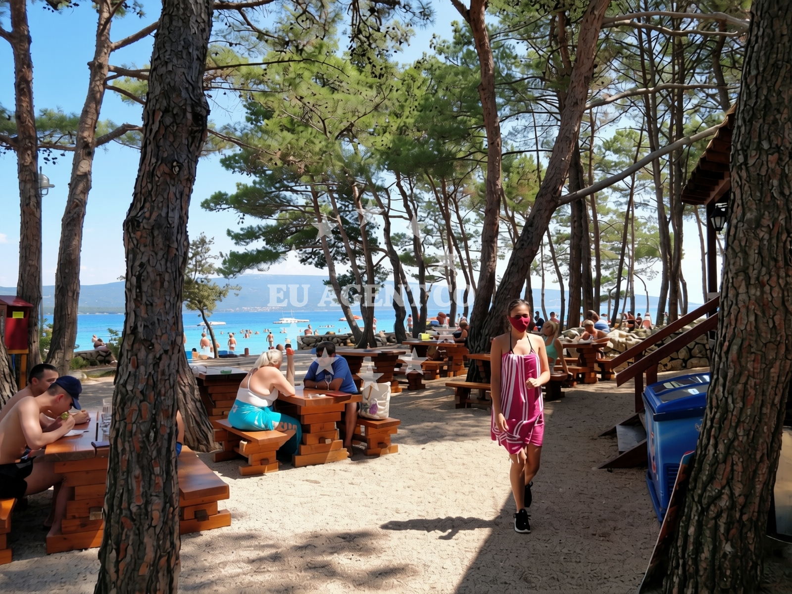 Additional view of Karaka II beach in 62 Ulica Mali Kartec, Krk
