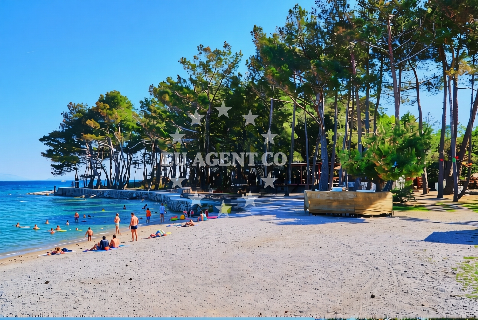 Additional view of Karaka II beach in 62 Ulica Mali Kartec, Krk