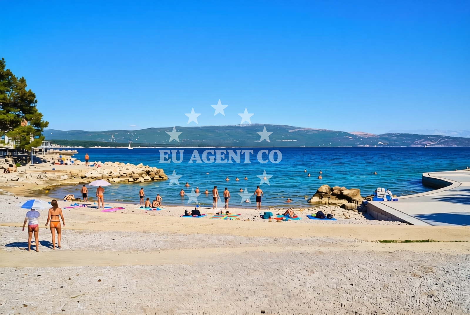 Additional view of Karaka II beach in 62 Ulica Mali Kartec, Krk