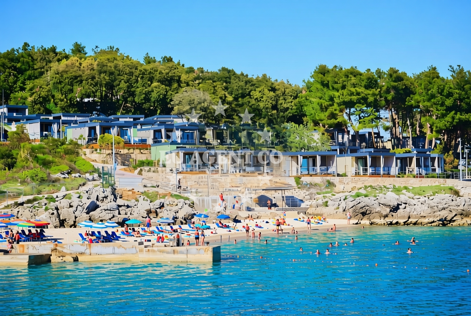 Additional view of Karaka II beach in 62 Ulica Mali Kartec, Krk