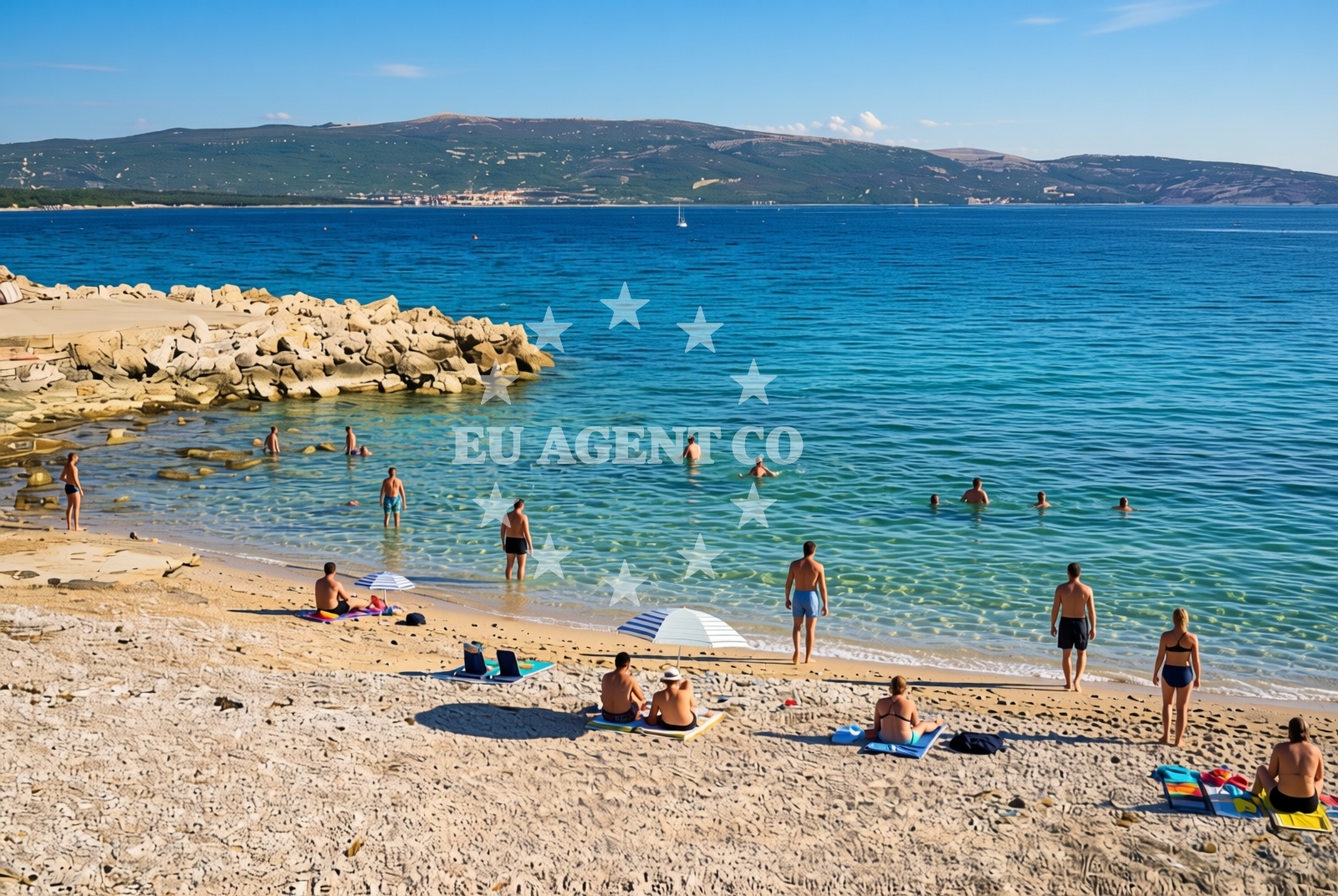 Additional view of Karaka II beach in 62 Ulica Mali Kartec, Krk