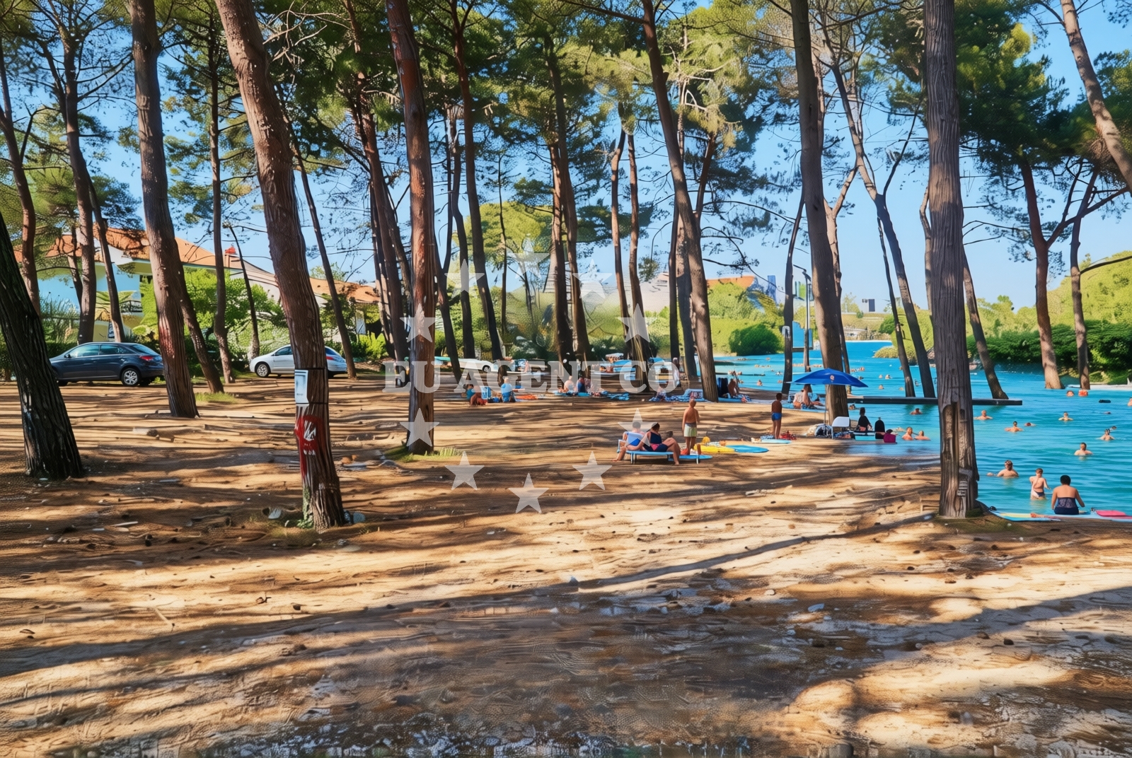 Additional view of Karaka II beach in 62 Ulica Mali Kartec, Krk