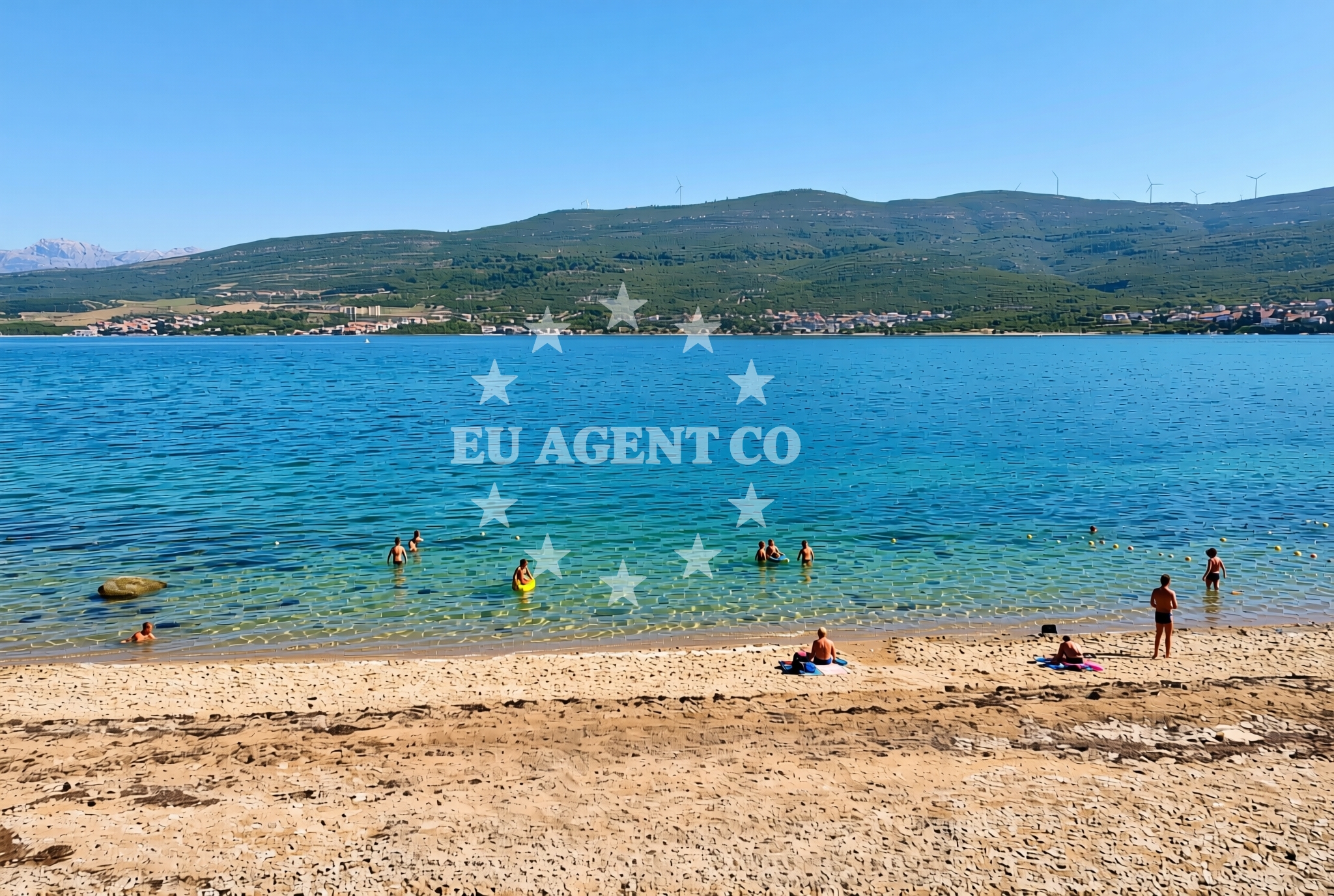 Beach facilities and surroundings at Karin Gornji II in Karin Donji 367, Donji Karin