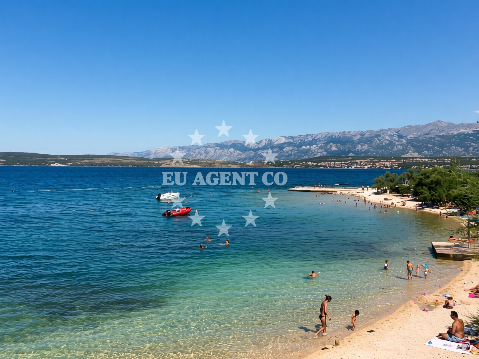 Overview of Karinsko more IV in Elizabete Kotromanic 97A, Novigrad Dalmatia