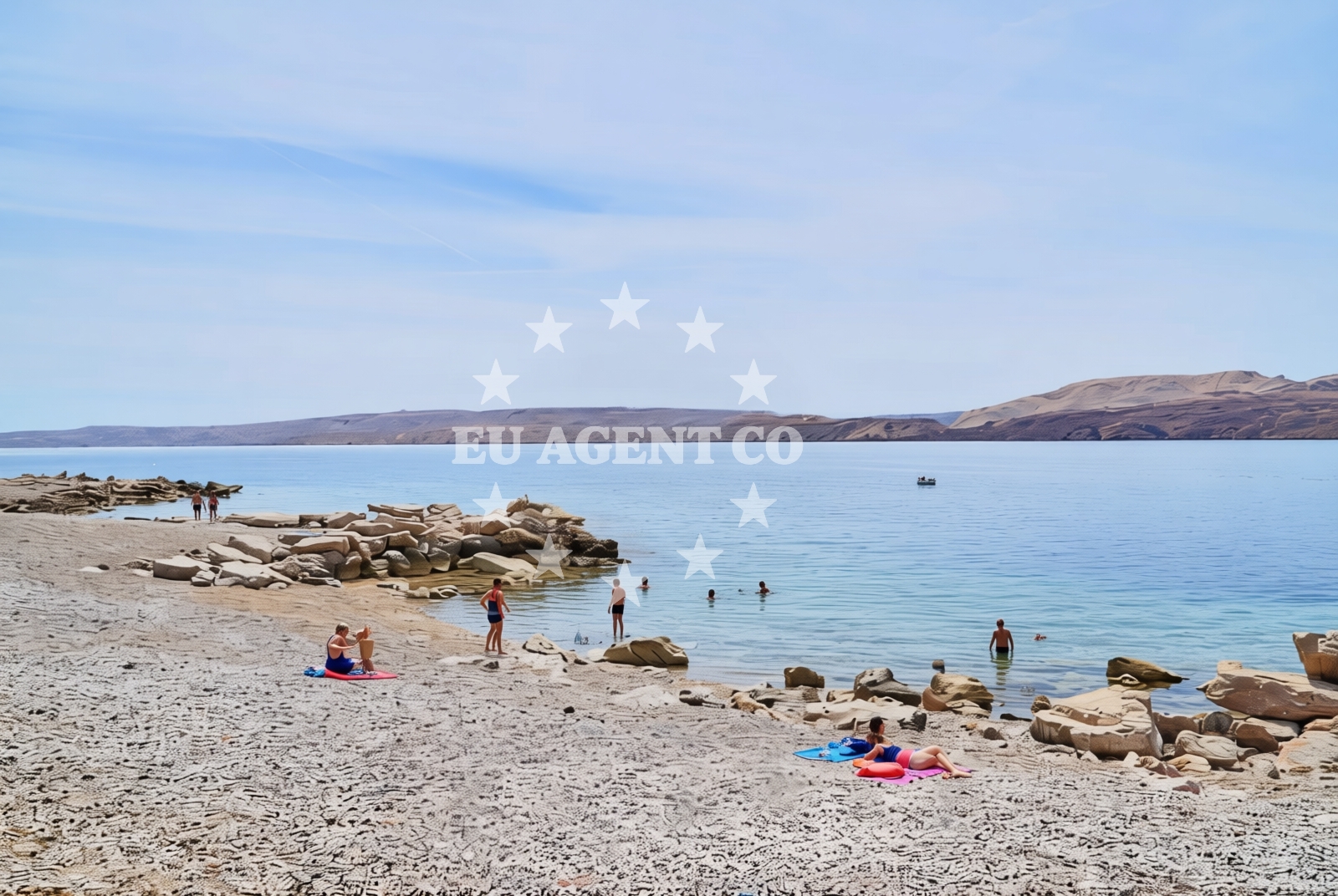 Additional view of Karlobag beach in Varos 19, Karlobag