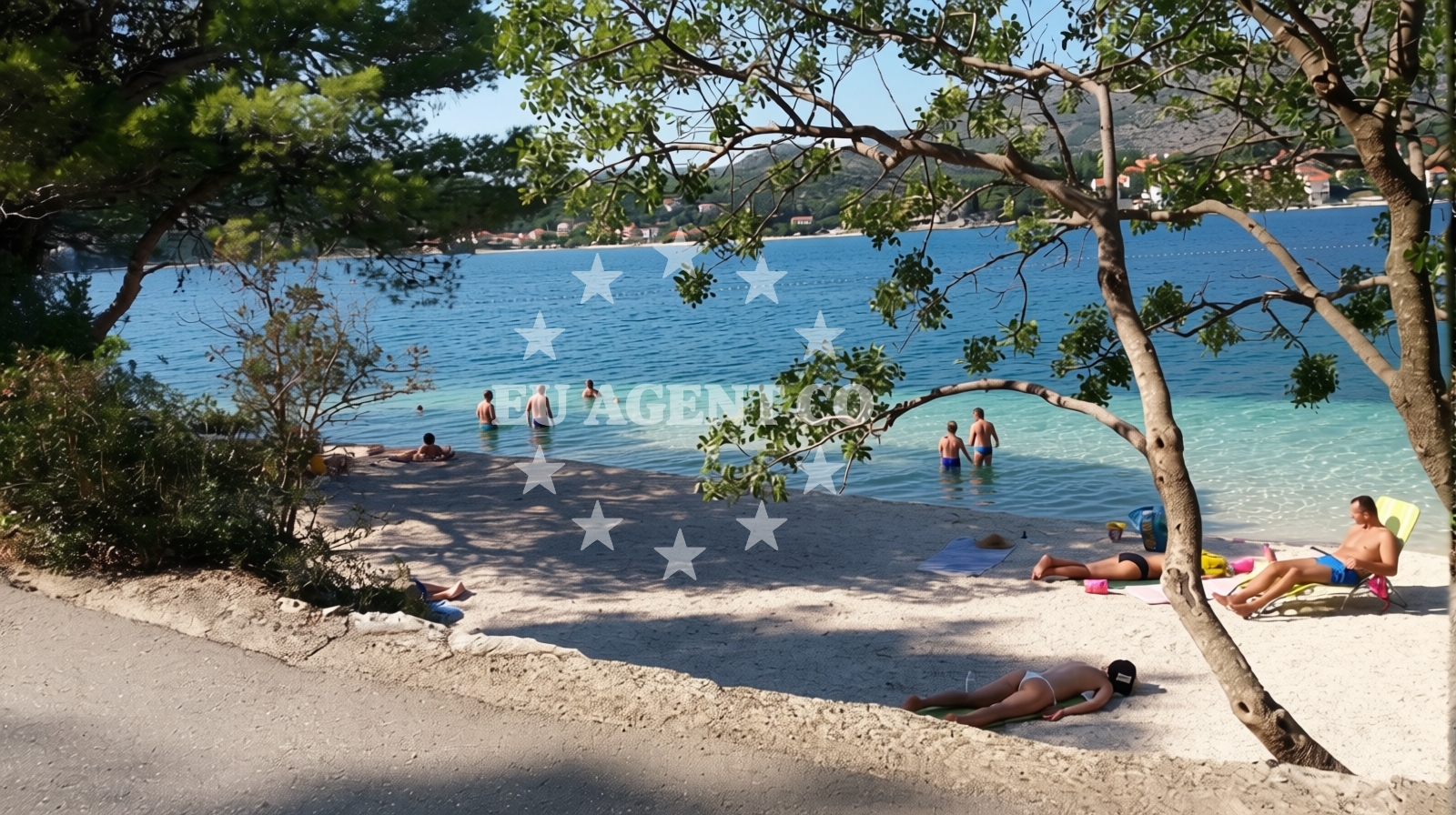 Additional view of Karmelska beach in Banja 1, Slano