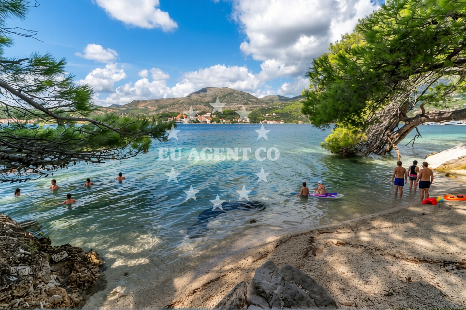 Additional view of Karmelska beach in Banja 1, Slano
