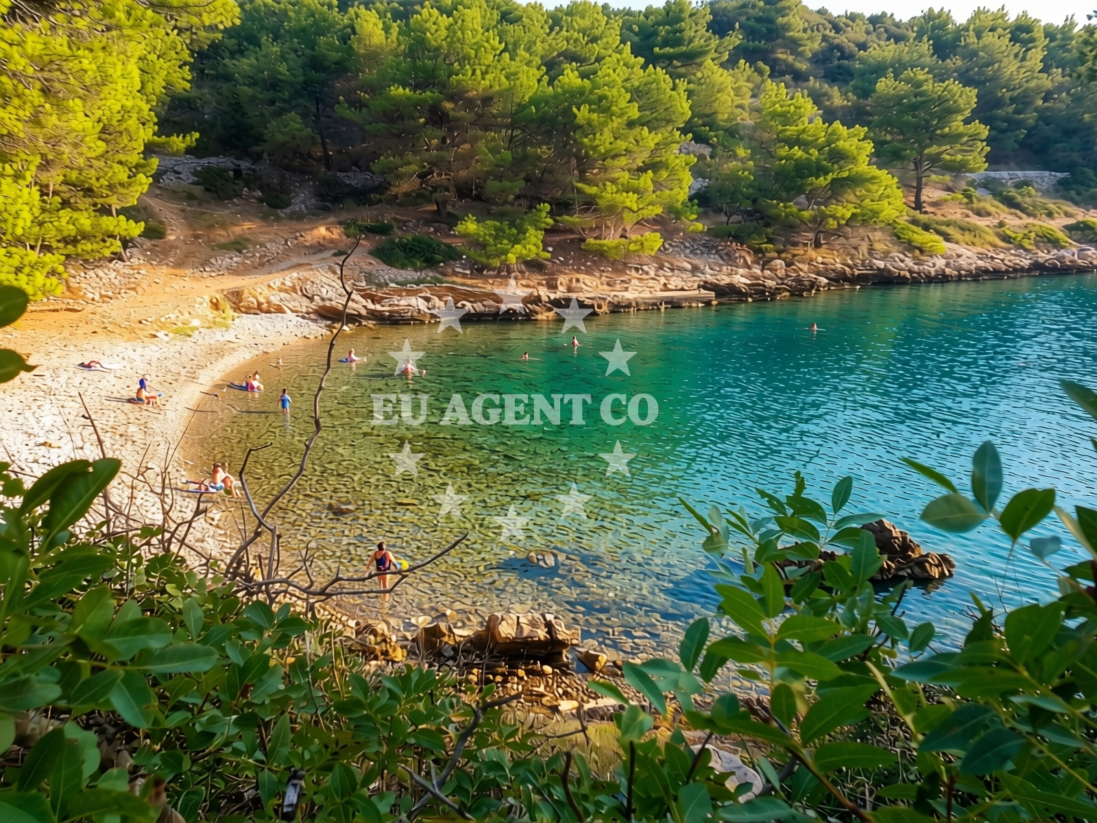 Additional view of Kasjun beach in Stari put 46, Rogač