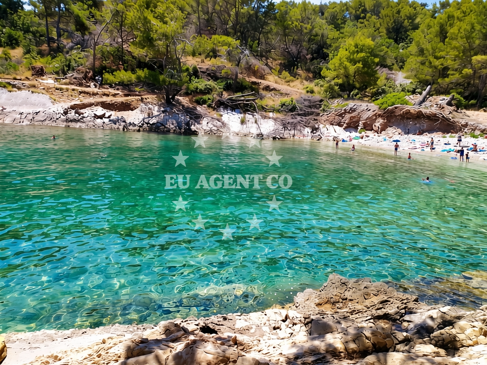 Additional view of Kasjun beach in Stari put 46, Rogač