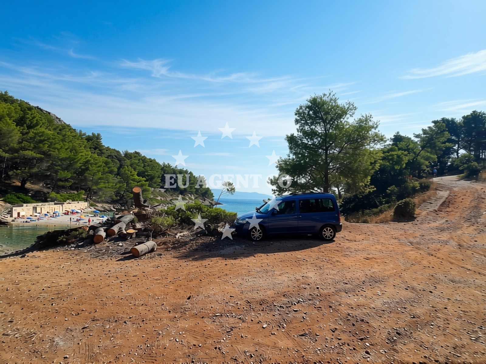 Additional view of Kasjun beach in Stari put 46, Rogač