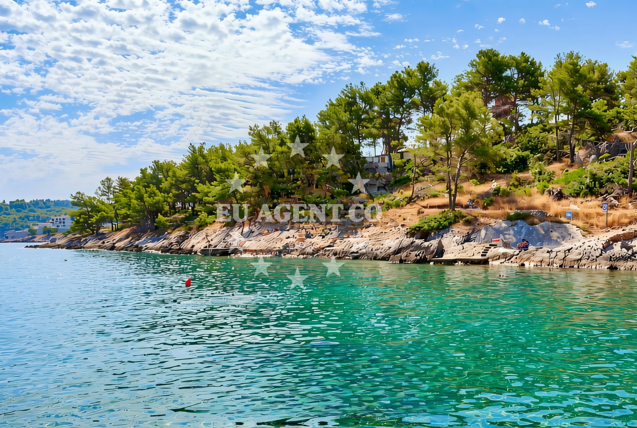 Additional view of Kasjun beach in Stari put 46, Rogač