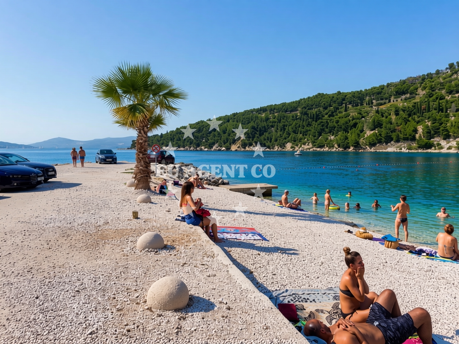 Additional view of Kasjuni Beach in Šetalište Ivana Meštovića 71, Split