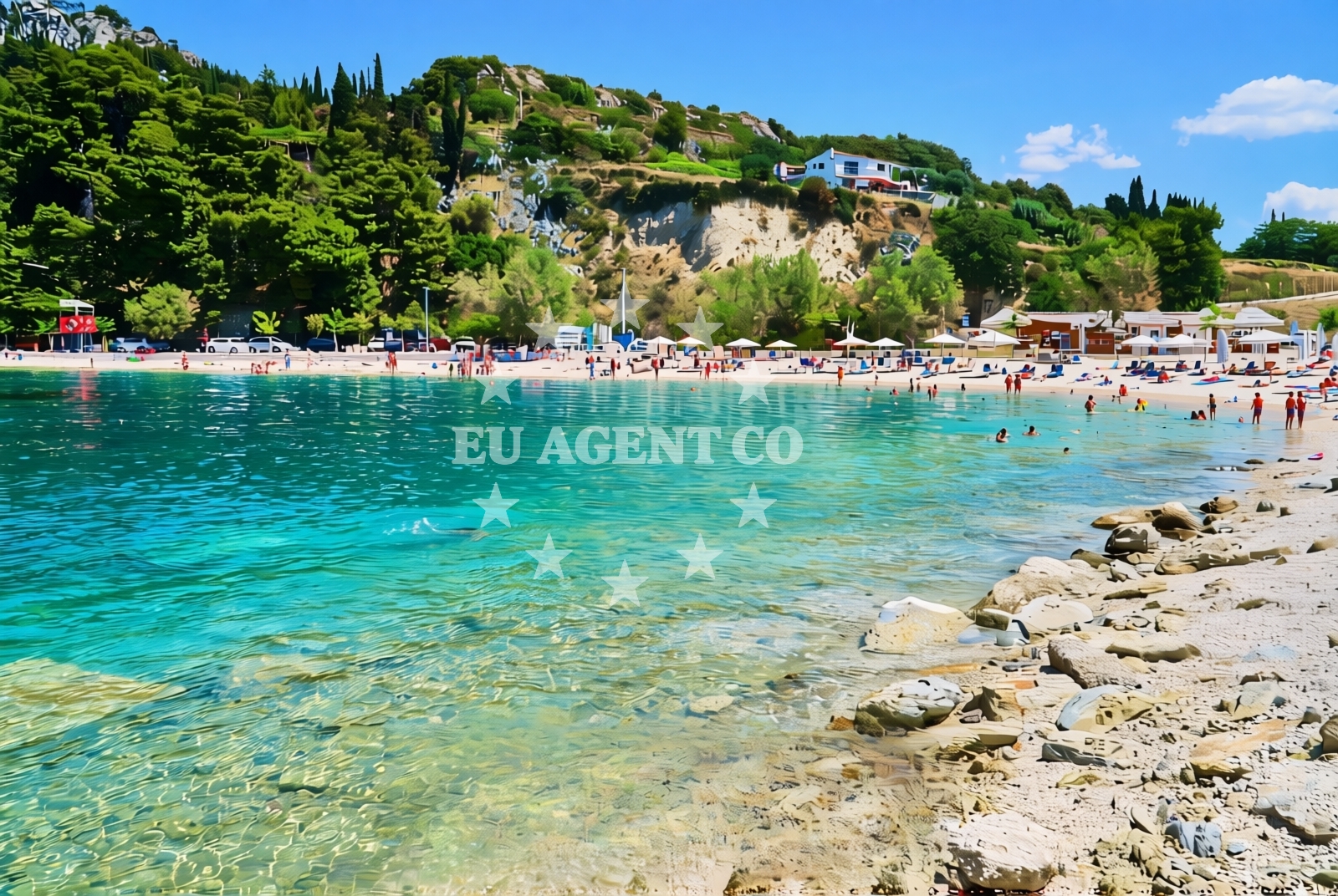Additional view of Kasjuni Beach in Šetalište Ivana Meštovića 71, Split