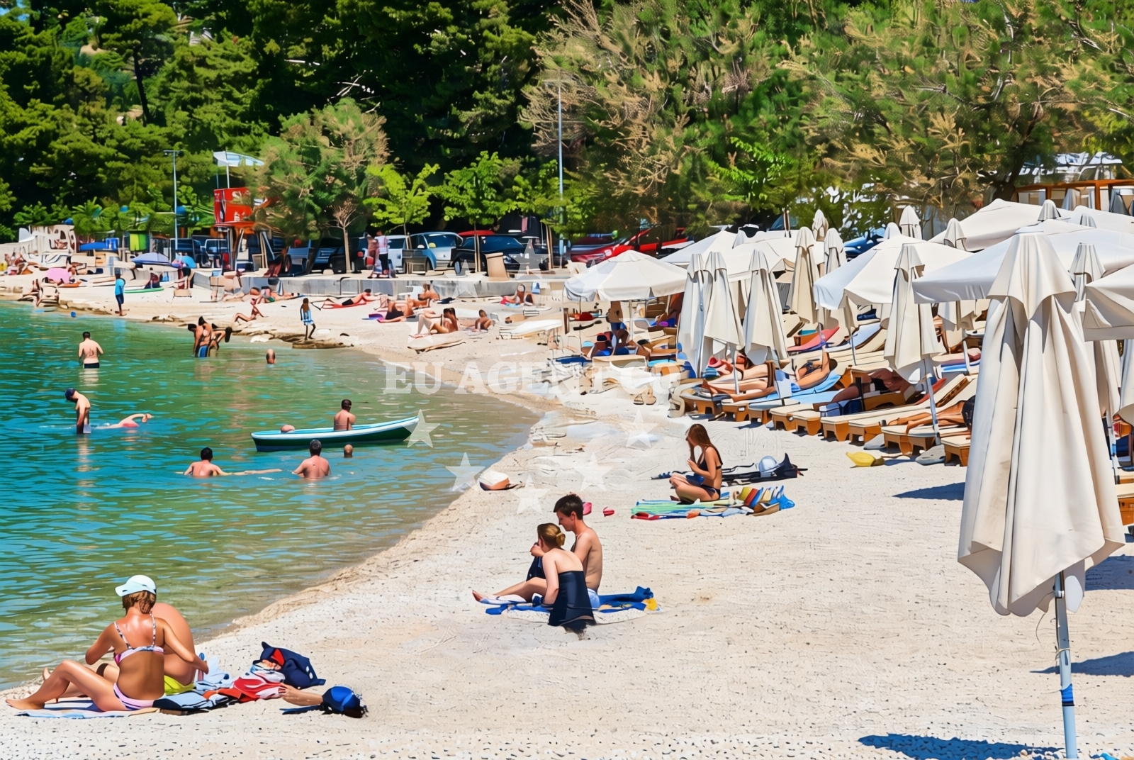 Additional view of Kasjuni Beach in Šetalište Ivana Meštovića 71, Split