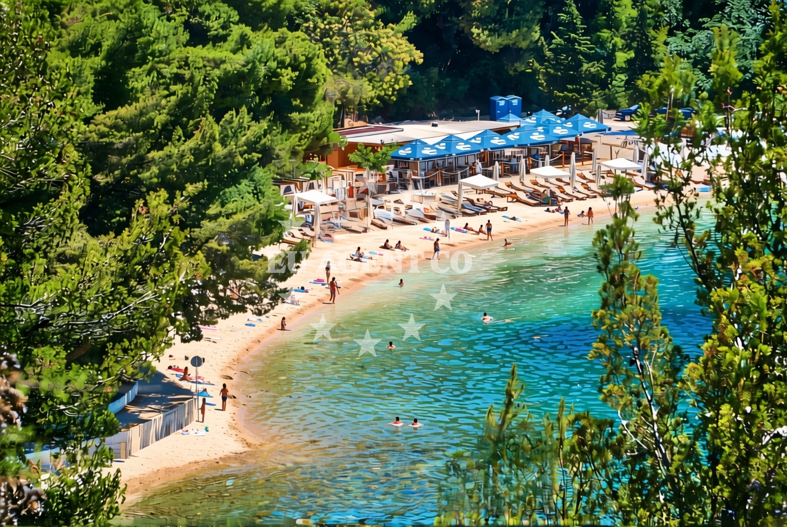 Additional view of Kasjuni Beach in Šetalište Ivana Meštovića 71, Split