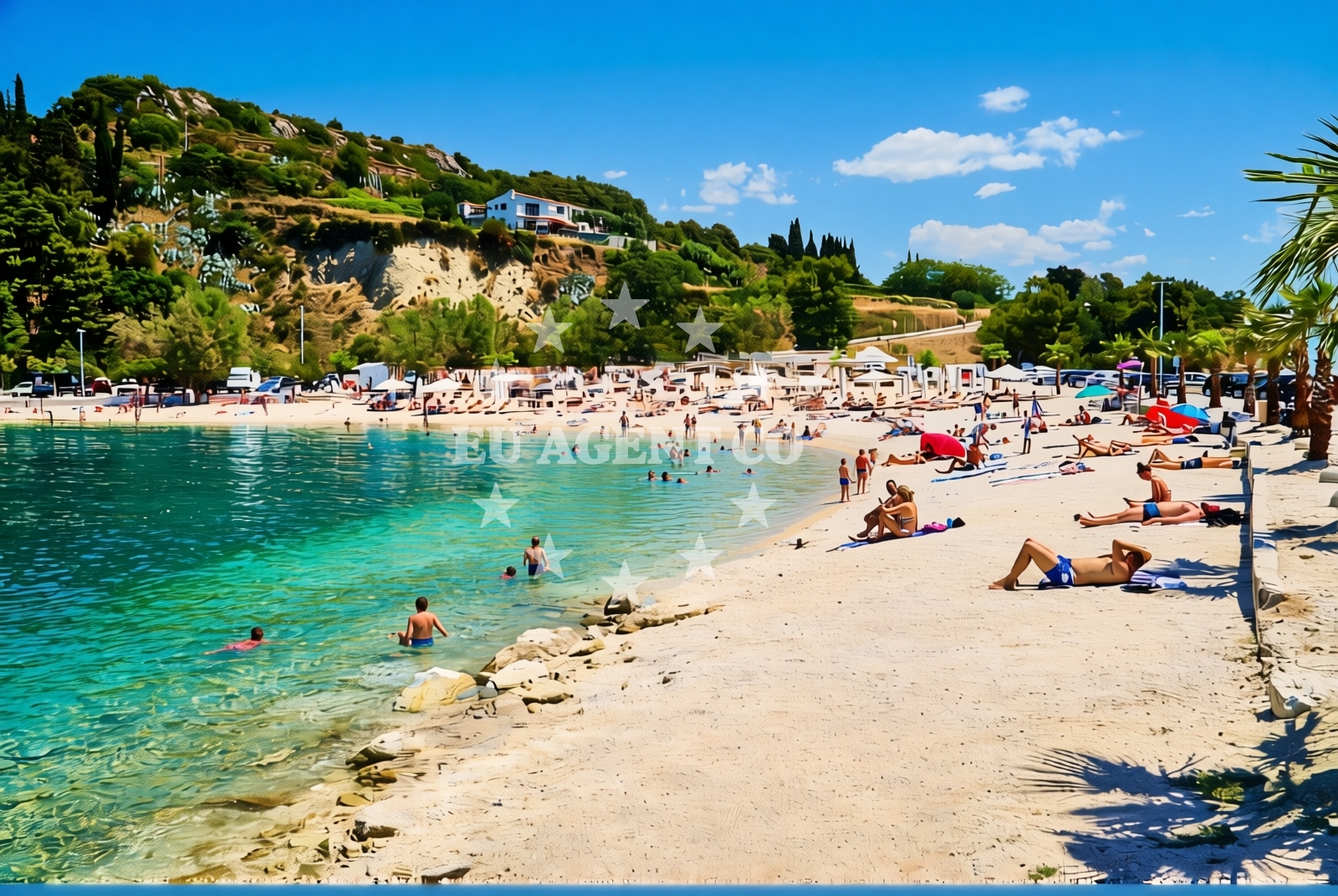 Additional view of Kasjuni Beach in Šetalište Ivana Meštovića 71, Split