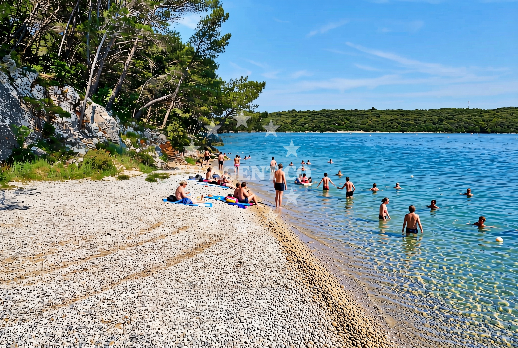 Additional view of Kaštanjež, Banjole Beach in Kaštanjež