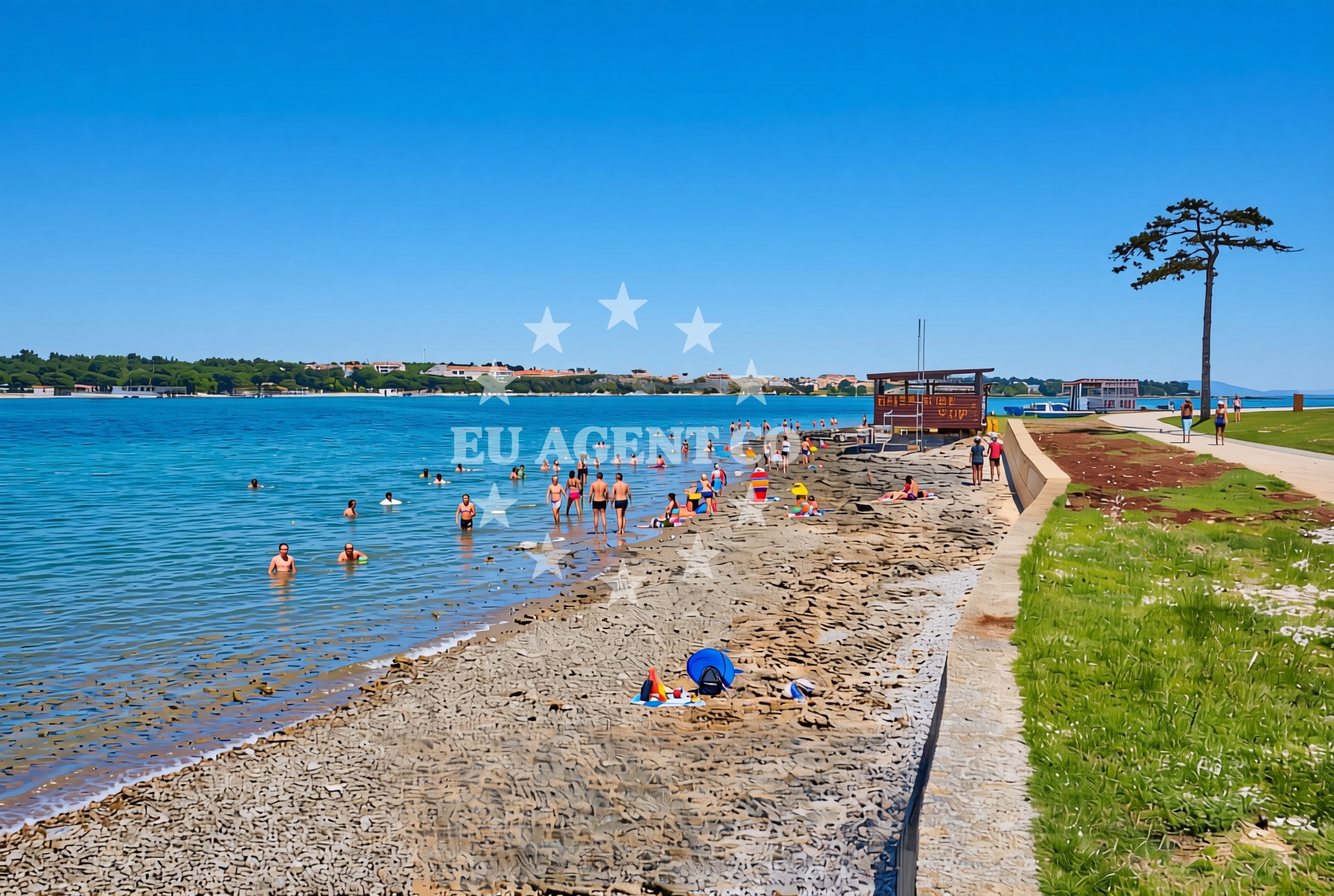Additional view of Kašteja istok, Medulin Beach in Kašteja istok