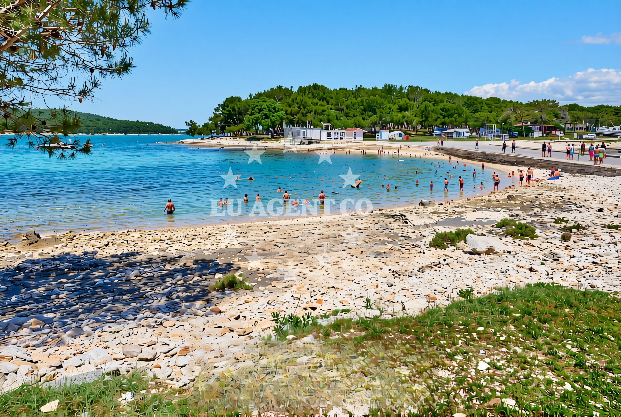 Additional view of Kašteja jug, Medulin Beach in Kašteja jug
