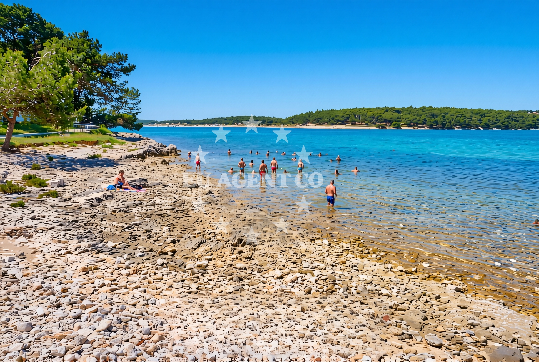 Additional view of Kašteja jug, Medulin Beach in Kašteja jug