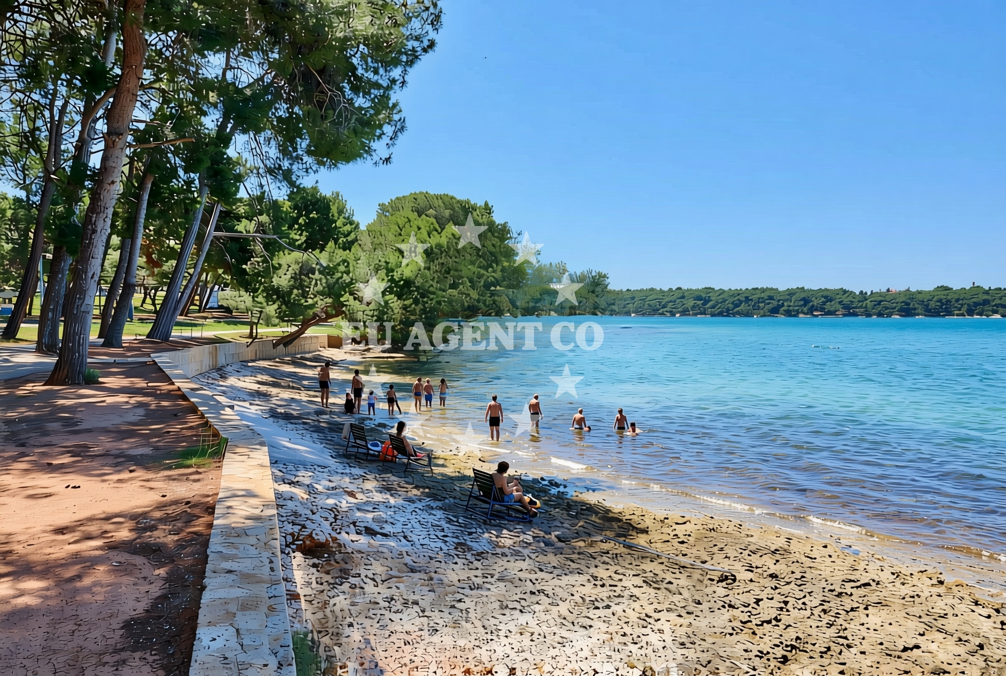 Additional view of Kašteja zapad, Medulin Beach in Kašteja zapad
