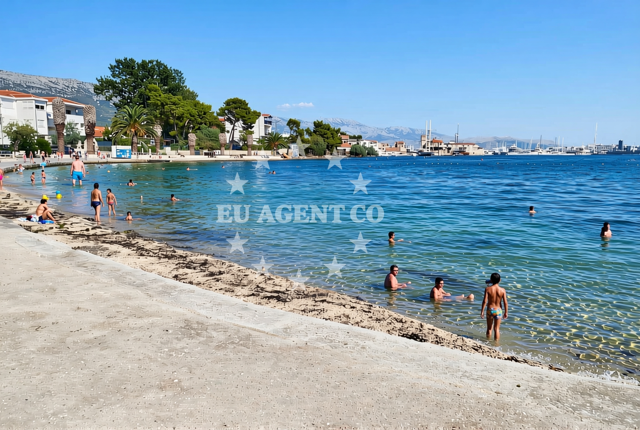 Additional view of Kastel Gomilica beach in Cesta Dr. Franje Tuđmana 488, Kaštela